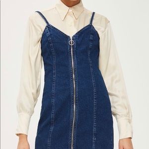 Top shop denim dress